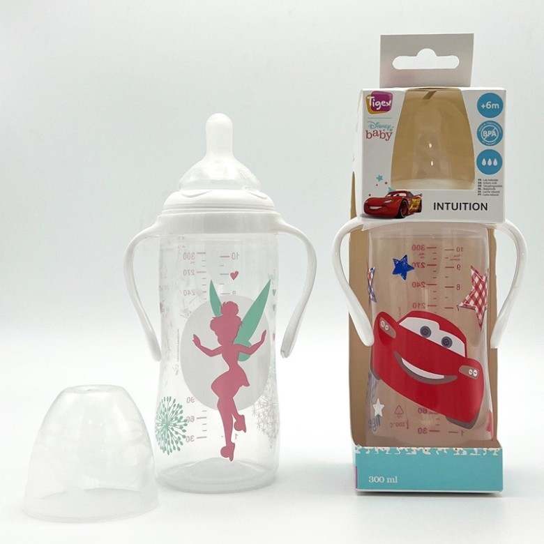 Biberon En Plastique A Bras Tigex 300Ml Disneybaby