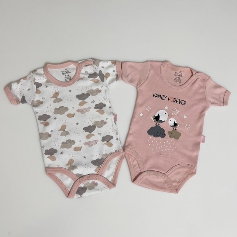 BODY CULOT DM 3-6M BONITO PACK2 BB615