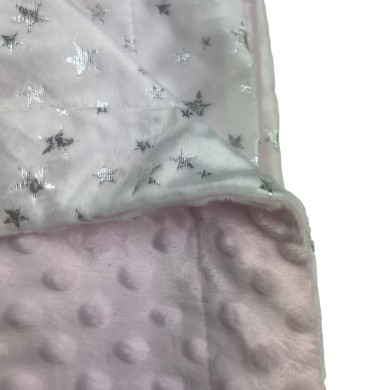 COUVERTURE+PELUCHE NAF NAF 80*110CM 394
