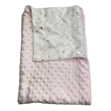 COUVERTURE+PELUCHE NAF NAF 80*110CM 394