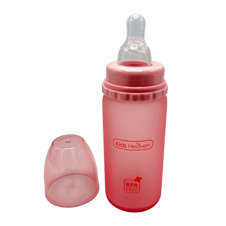 BIBERON EN VERRE THERMOSENSIBLE KIDS HEAVEN 120ML KH00105