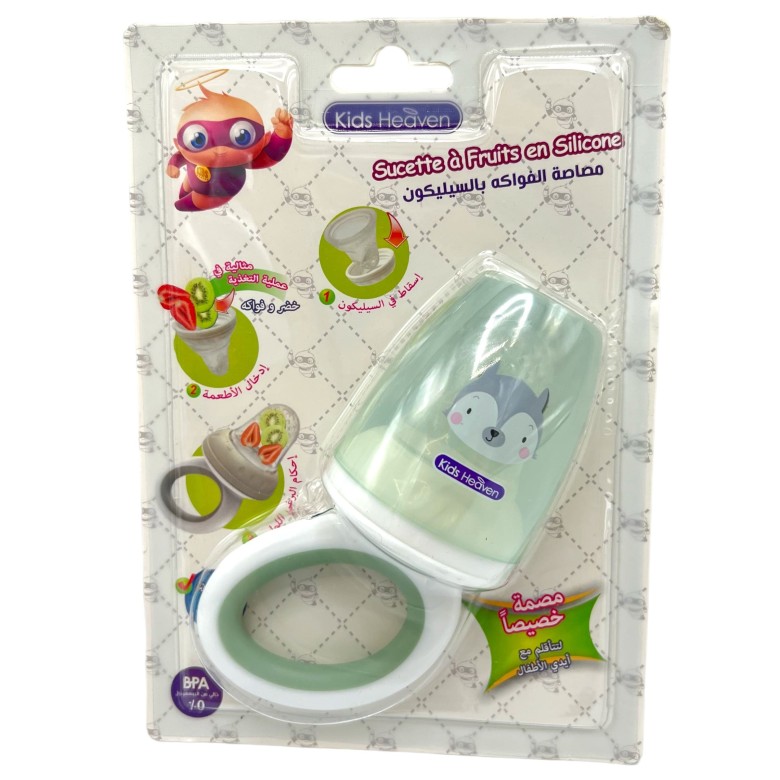 SUCETTE FRUITS EN SILICONE KIDS HEAVEN KH8295