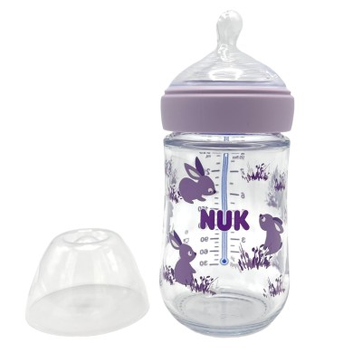 BIBERON NUK EN VERRE NATURE SENSE  240ML