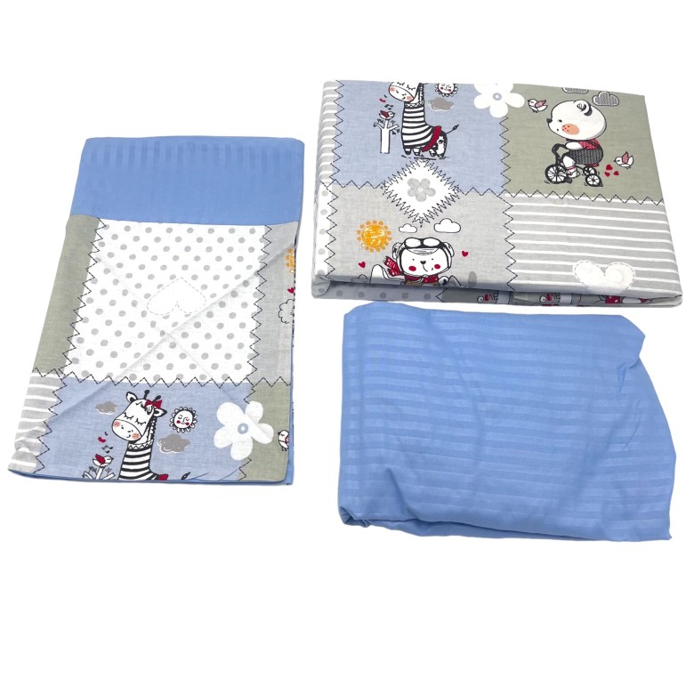 PARURE DE DRAP 3PCS THE BEST BABY LB15