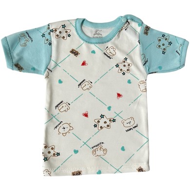 TRICOT HORS KING DEMI MANCHE 3-9M S543