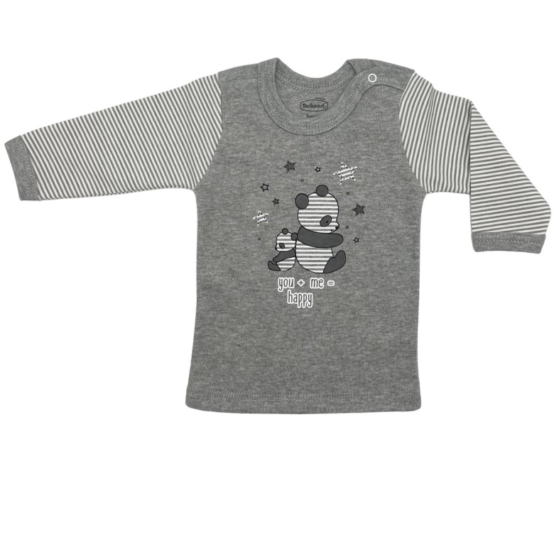 TRICOT BEBE BOUTON ML 18-36M TARKOUST MB341C/D