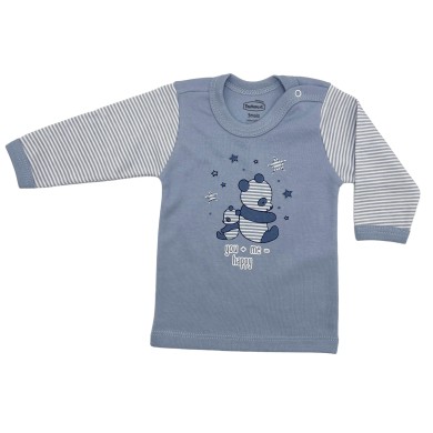 TRICOT BEBE BOUTON ML 18-36M TARKOUST MB341C/D