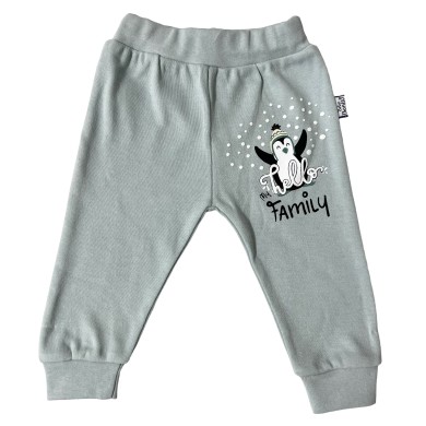 PANTALON OUVERT BEBE BONITO 2PCS 0-9M BB607